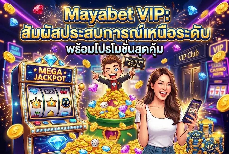 Mayabet VIP: สัมผัสประสบการณ์เหนือระดับ พร้อมโปรโมชั่นสุดคุ้ม
